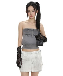 MASONPRINCE（メイソンプリンス）の「ヴィンテージライクベアトップ MX0101【Moromoro2】（チューブトップ）」