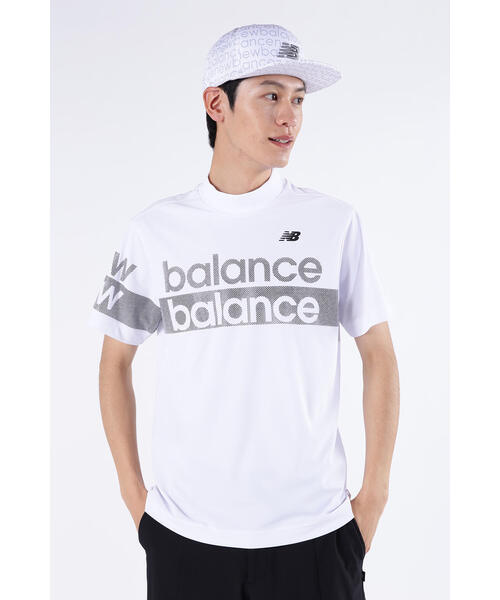 New Balance Golf(ニューバランスゴルフ)の「【new balance golf】UPF50+ 接触冷感 半袖 モックネック プルオーバー (MENS SPORT)(Tシャツ/カットソー・メンズ・その他10/グレー系その他/ブラック/ホワイト・MEDIUM/LARGE/X-LARGE)」の5枚目の写真
