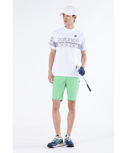 New Balance Golf(ニューバランスゴルフ)の「【new balance golf】UPF50+ 接触冷感 半袖 モックネック プルオーバー (MENS SPORT)(Tシャツ/カットソー・メンズ・その他10/グレー系その他/ブラック/ホワイト・MEDIUM/LARGE/X-LARGE)」の7枚目の写真