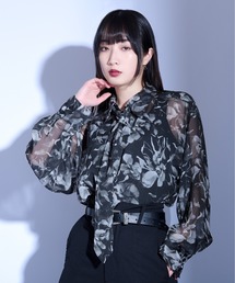 Ellno Loset（エルノロゼット）の「ネクタイツキシアーシャツ（シャツ/ブラウス・メンズ）」
