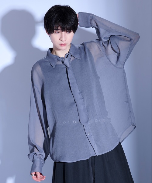 Ellno Loset（エルノロゼット）の「ネクタイツキシアーシャツ