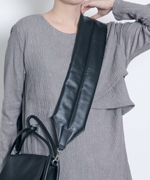 YArKA（ヤーカ）の「【YArKA/ヤーカ】real leather thickest strap [asgr] / リアルレザー極太レザーストラップ（その他小物）」