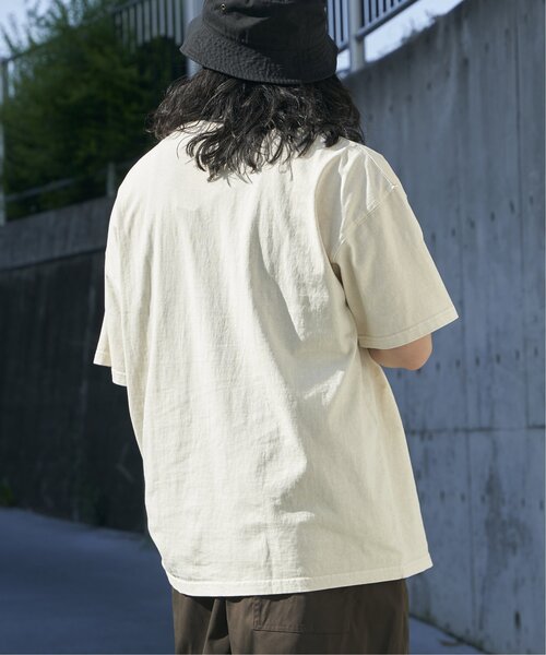 VENCEEXCHANGE（ヴァンスエクスチェンジ）の「ピグメントビッグTee（Tシャツ/カットソー・メンズ・ホワイト/レッド/ブラック/ターコイズブルー/イエロー・L/M）」の16枚目の写真