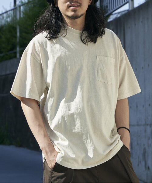 VENCEEXCHANGE（ヴァンスエクスチェンジ）の「ピグメントビッグTee（Tシャツ/カットソー・メンズ・ホワイト/レッド/ブラック/ターコイズブルー/イエロー・L/M）」の17枚目の写真