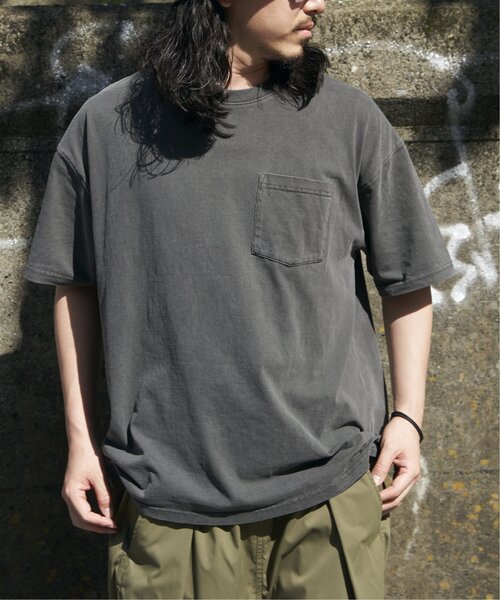 VENCEEXCHANGE（ヴァンスエクスチェンジ）の「ピグメントビッグTee（Tシャツ/カットソー・メンズ・ホワイト/レッド/ブラック/ターコイズブルー/イエロー・L/M）」の19枚目の写真