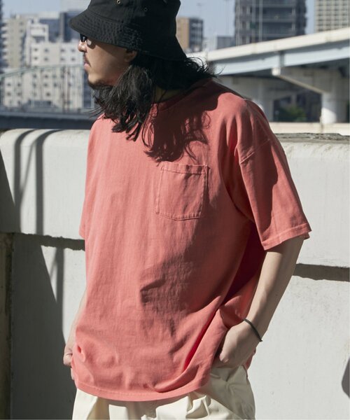 VENCEEXCHANGE（ヴァンスエクスチェンジ）の「ピグメントビッグTee（Tシャツ/カットソー・メンズ・ホワイト/レッド/ブラック/ターコイズブルー/イエロー・L/M）」の22枚目の写真