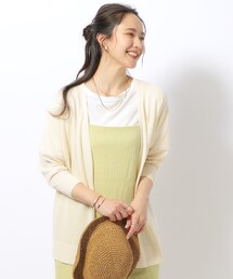 DRESKIP | 【洗える/7分袖】さらっと羽織れる トッパーカーディガン(カーディガン/ボレロ)