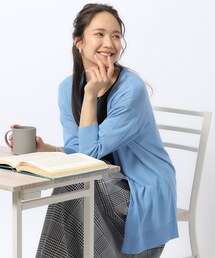 DRESKIP | 【洗える/接触冷感】7分袖 多機能トッパーカーディガン(カーディガン/ボレロ)