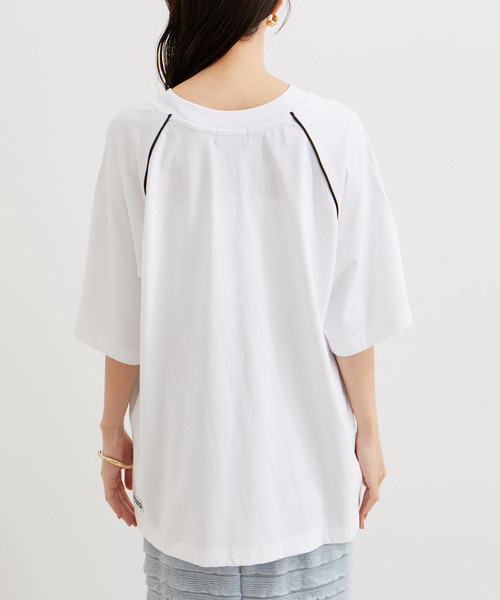 VIS（ビス）の「LottoコラボBIGゲームTシャツ（Tシャツ/カットソー・レディース・ホワイト/ボルドー/ピンク系その他2・FREE）」の22枚目の写真