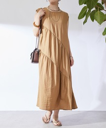 un dix cors | バイヤスギャザーワンピース(ワンピース)