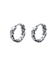 quip queint（クイップクエイント）の「【quip queint】star hoop pierce / スター フープ ピアス（ピアス（両耳用））」