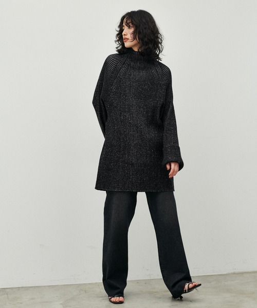 LARUTA(ラルータ)の「【LARUTA】前後2WAYスリットドルマンニットプルオーバー(ニット/セーター・レディース・ベージュ/オフホワイト/カーキ/サックスブルー/ブラック系その他・FREE)」の17枚目の写真
