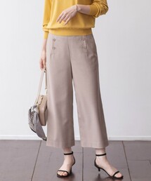 2023年 J.PRESS 【吸水速乾接触冷感】リネンツイル ストレート パンツ J.PRESS（ジェイプレス）の「【洗える・吸水速乾・接触冷感