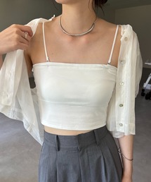 CAPRICIEUX LE'MAGE | クロップベアキャミソール(キャミソール)