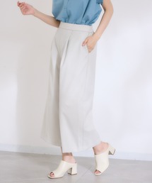 KATHARINE ROSS | 【KATHARINE ROSS】【COOL】【接触冷感】【ドライタッチ】 日本製クロップドワイドパンツ(スラックス)
