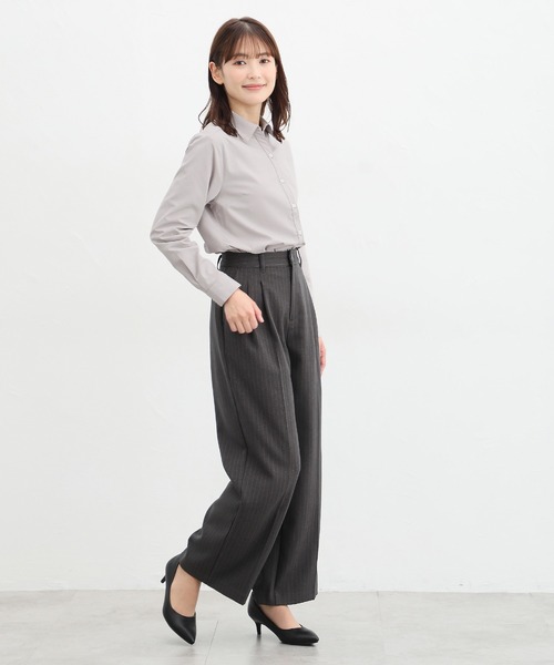織柄スキッパーシャツ(ビジネスシャツ)|Honeys(ハニーズ)の 織柄スキッパーシャツ(ビジネスシャツ)|Honeys(ハニーズ)の
