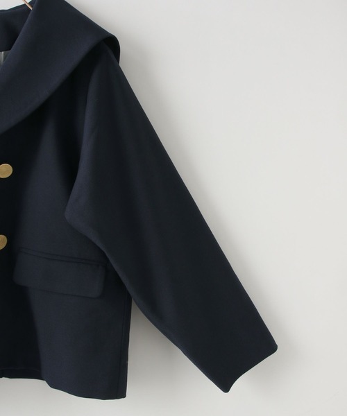LOWRYS FARM(ローリーズファーム)の「TRセーラージャケット 132256(テーラードジャケット・キッズ・ネイビー・110cm/120cm/130cm/140cm/150cm)」の10枚目の写真