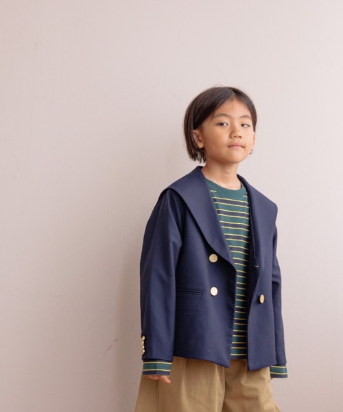 LOWRYS FARM(ローリーズファーム)の「TRセーラージャケット 132256(テーラードジャケット・キッズ・ネイビー・110cm/120cm/130cm/140cm/150cm)」の16枚目の写真