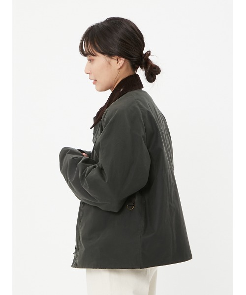 Barbour（バブアー）の「【SPEY / スペイ】ワックス ショート ジャケット（ブルゾン・メンズ・ネイビー/ブラック/グリーン/レッド・LARGE/MEDIUM/X-LARGE/SMALL/X-SMALL）」の5枚目の写真