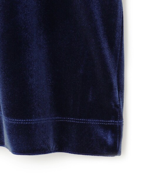 UNFILO(アンフィーロ)の「ストレッチ ベロアTシャツ(Tシャツ/カットソー・レディース・アイボリー系/ネイビー系/ダークブラウン系・SMALL/MEDIUM)」の10枚目の写真