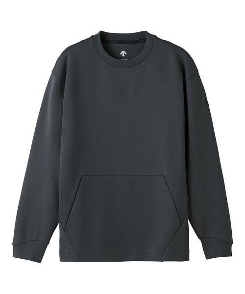 DESCENTE(デサント)の「【SPORTS STYLE】テックジャガードクルーネックプルオーバー(ニット/セーター・メンズ・グレー/ブラック・M/S/L/XL)」の2枚目の写真