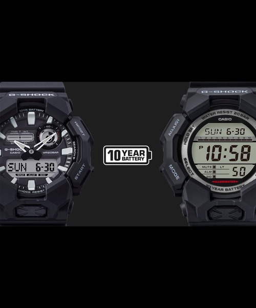 G-SHOCK（ジーショック）の「GA-010シリーズ / GA-010-2AJF（アナログ腕時計・メンズ・ブルーグリーン・FREE）」の3枚目の写真
