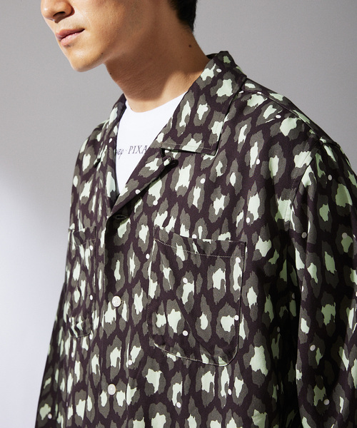 journalstandard relume ✖️bunai 柄シャツ