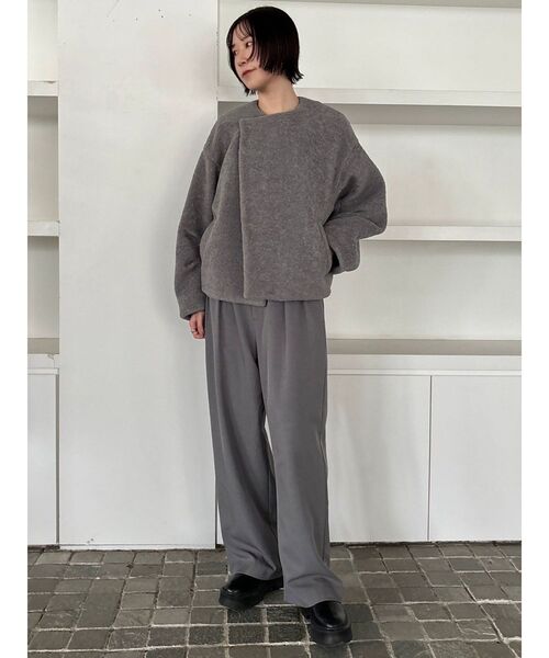ラグナムーボアブルゾン LAGUNAMOON（ラグナムーン）の「【WEB限定カラーあり】ボア
