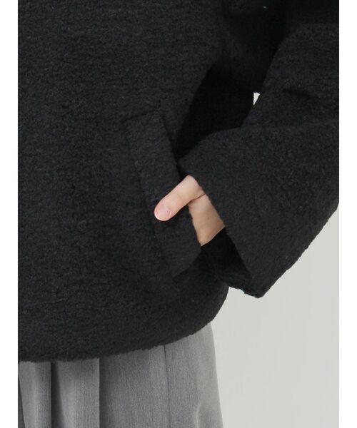 LAGUNAMOON（ラグナムーン）の「【WEB限定カラーあり】ボアブルゾン（ブルゾン・レディース・グレー/アイボリー/ブラック・FREE）」の11枚目の写真