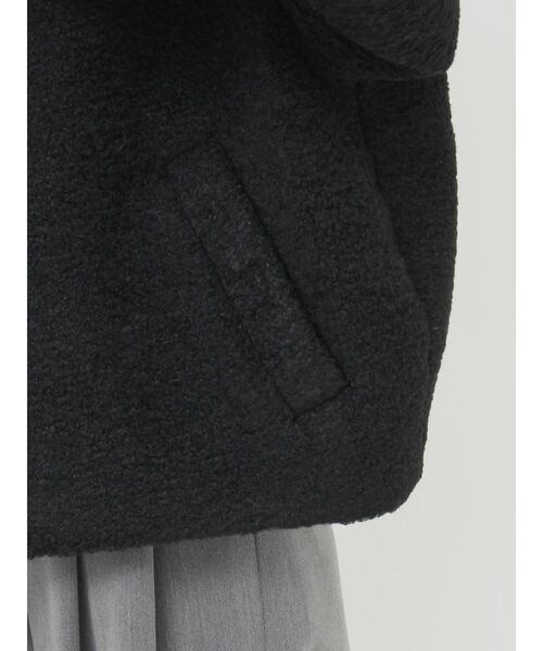 LAGUNAMOON（ラグナムーン）の「【WEB限定カラーあり】ボアブルゾン（ブルゾン・レディース・グレー/アイボリー/ブラック・FREE）」の9枚目の写真