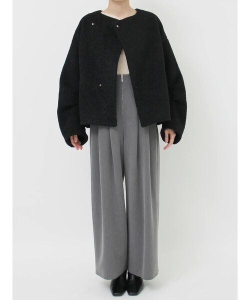 LAGUNAMOON（ラグナムーン）の「【WEB限定カラーあり】ボアブルゾン