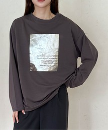 天竺箔プリントロンT