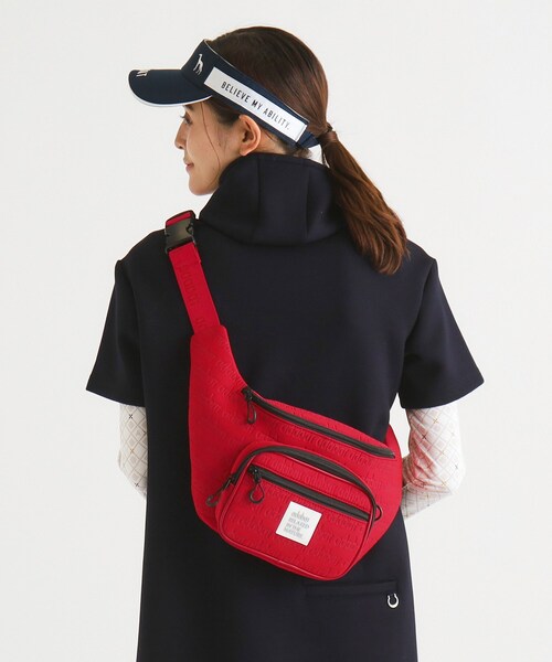 adabat（アダバット）の「ボディバッグ（ボディバッグ/ウエストポーチ・レディース・イエロー系その他/レッド系1/ネイビー・00）」の18枚目の写真