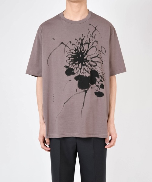 LAD MUSICIAN（ラッドミュージシャン）の「BIG T-SHIRT（Tシャツ/カットソー・メンズ・ブラック/ブルーグレー/ピンク系その他/ホワイト・44/46/42）」の6枚目の写真