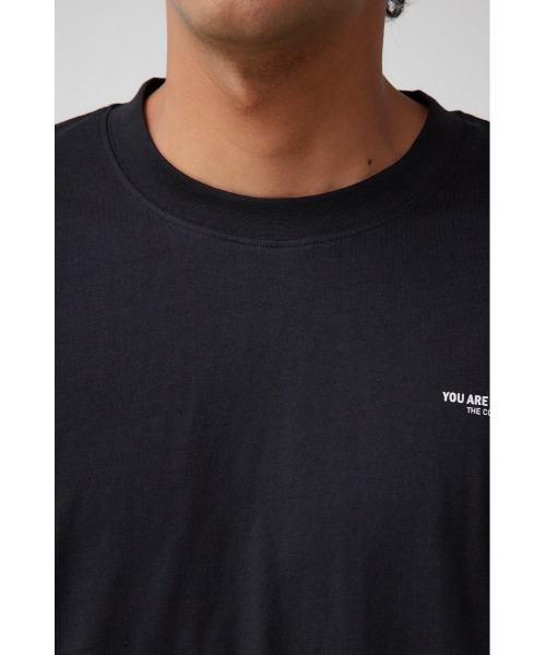 AZUL by moussy(アズールバイマウジー)の「WHATEVER ロングTシャツ(Tシャツ/カットソー・メンズ・ホワイト/ブラック・MEDIUM/LARGE)」の22枚目の写真