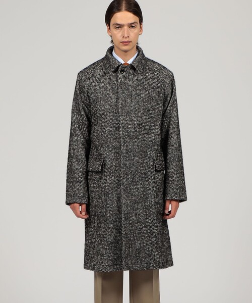 TAGLIATORE（タリアトーレ）の「TAGLIATORE ネップツイード バルカラー