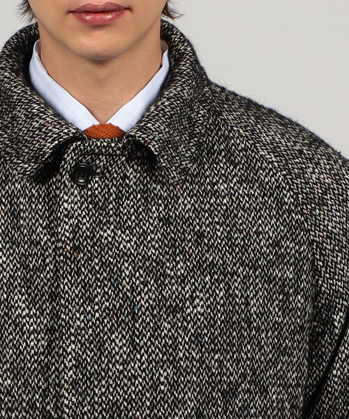 TAGLIATORE（タリアトーレ）の「TAGLIATORE ネップツイード バルカラー