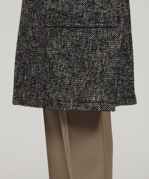 TAGLIATORE（タリアトーレ）の「TAGLIATORE ネップツイード バルカラー