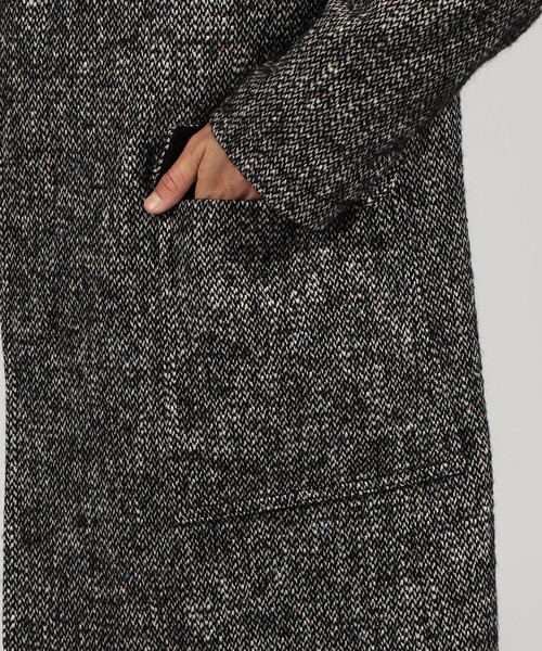 TAGLIATORE（タリアトーレ）の「TAGLIATORE ネップツイード バルカラー