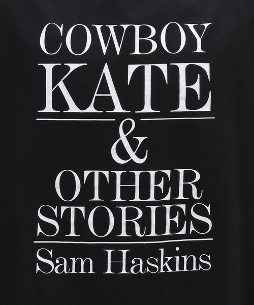 EDIFICE（エディフィス）の「COUTURE D`ADAM × Sam Haskins(クチュール ドアダム×サムハスキンス)  TEE（Tシャツ/カットソー・メンズ・ブラック系その他/ブラック×ブラック/ブラック・40/42）」の16枚目の写真