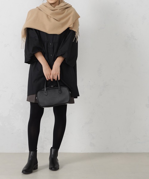 FOUND GOOD(ファウンドグッド)の「シンプルヤワラカマフラー(マフラー・レディース・ベージュ/グリーン系5/ブラック/ブラウン系5/レッド系5・FREE)」の11枚目の写真