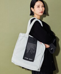 CITEN（シテン）の「＜CITEN＞ステートメントタグトート（トートバッグ）」