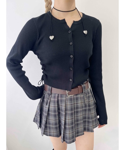 PHILLY】サイドドロストカーディガン（カーディガン/ボレロ）｜PHILLY