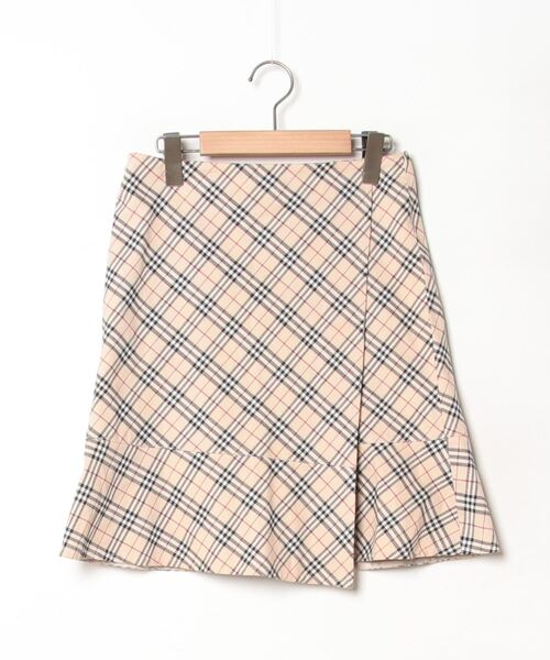 Burberry Blue Label チェック柄スカート