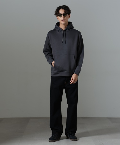 NANO universe(ナノユニバース)の「パネルダンボールフーディー(パーカー・メンズ・ブラック/グレー/チャコール・L/M/S)」の7枚目の写真