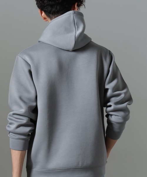 NANO universe(ナノユニバース)の「パネルダンボールフーディー(パーカー・メンズ・ブラック/グレー/チャコール・L/M/S)」の13枚目の写真