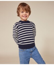 PETIT BATEAU（プチバトー）の「ウール＆コットンニットプルオーバー（ニット/セーター・キッズ）」