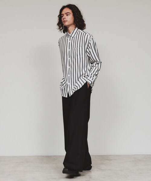セール】ストライプシャツ（シャツ/ブラウス）｜tk.TAKEO KIKUCHI