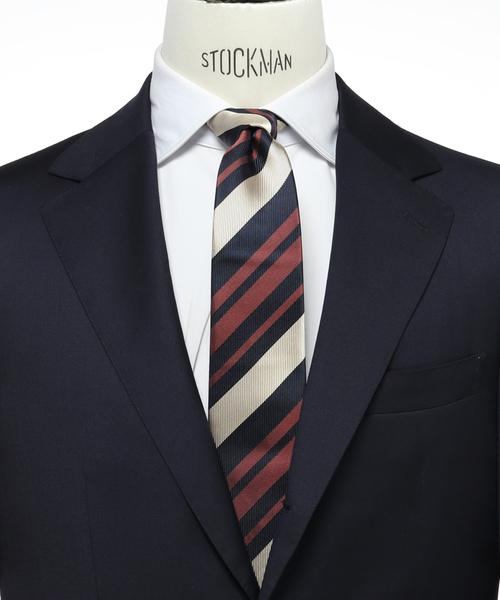 EDIFICE(エディフィス)の「PB マルチストライプタイ(ネクタイ・メンズ・ピンク/ブラウン・FREE)」の1枚目の写真