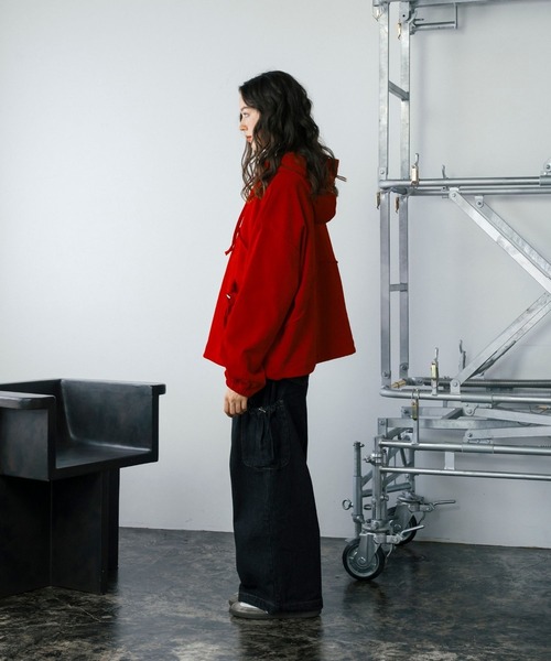 【セール】ドロストポケット切り替えスウェットパーカー（パーカー）｜Gaphos （ガフォス）